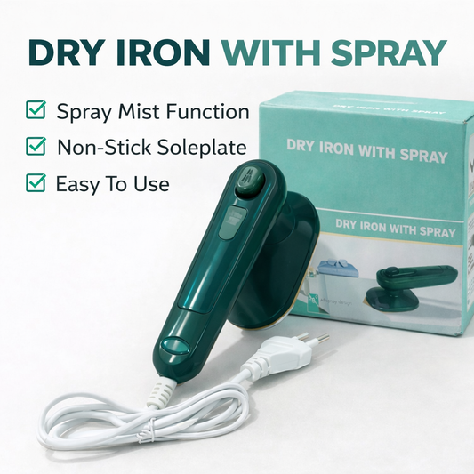 Dry/Steam Iron With Spray